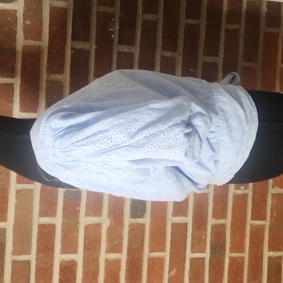 NWT Do + Be asymmetrical eyelet top  Large - Picture 4 of 11